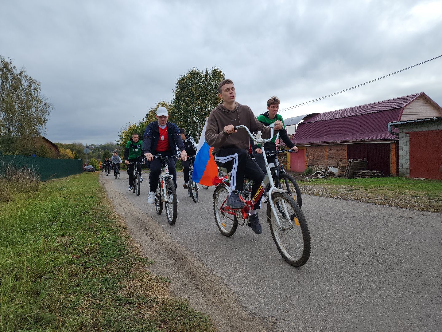 кашира, ожерельевский железнодорожный колледж, ржд, велопробег, квест,