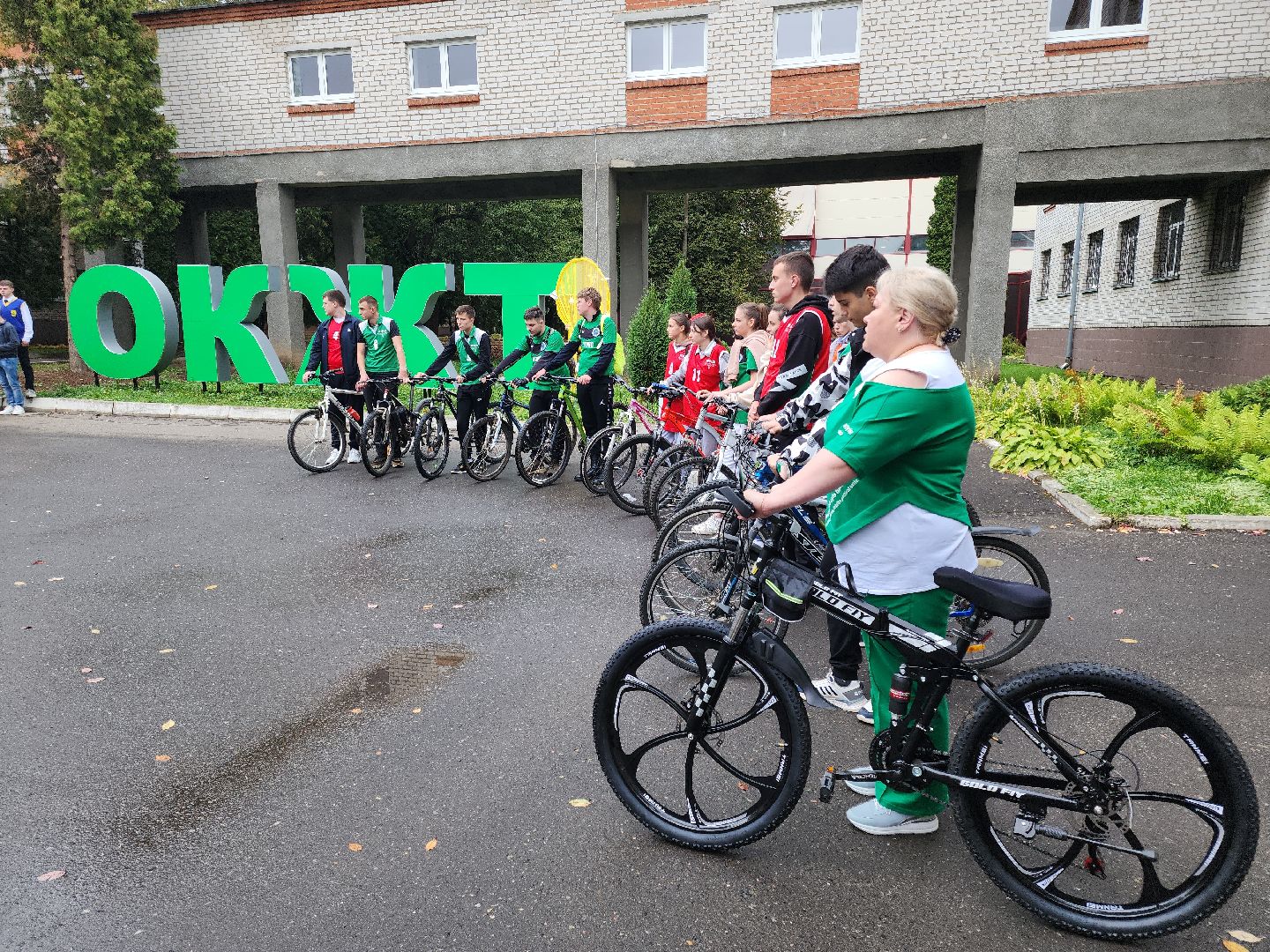 кашира, ожерельевский железнодорожный колледж, ржд, велопробег, квест,