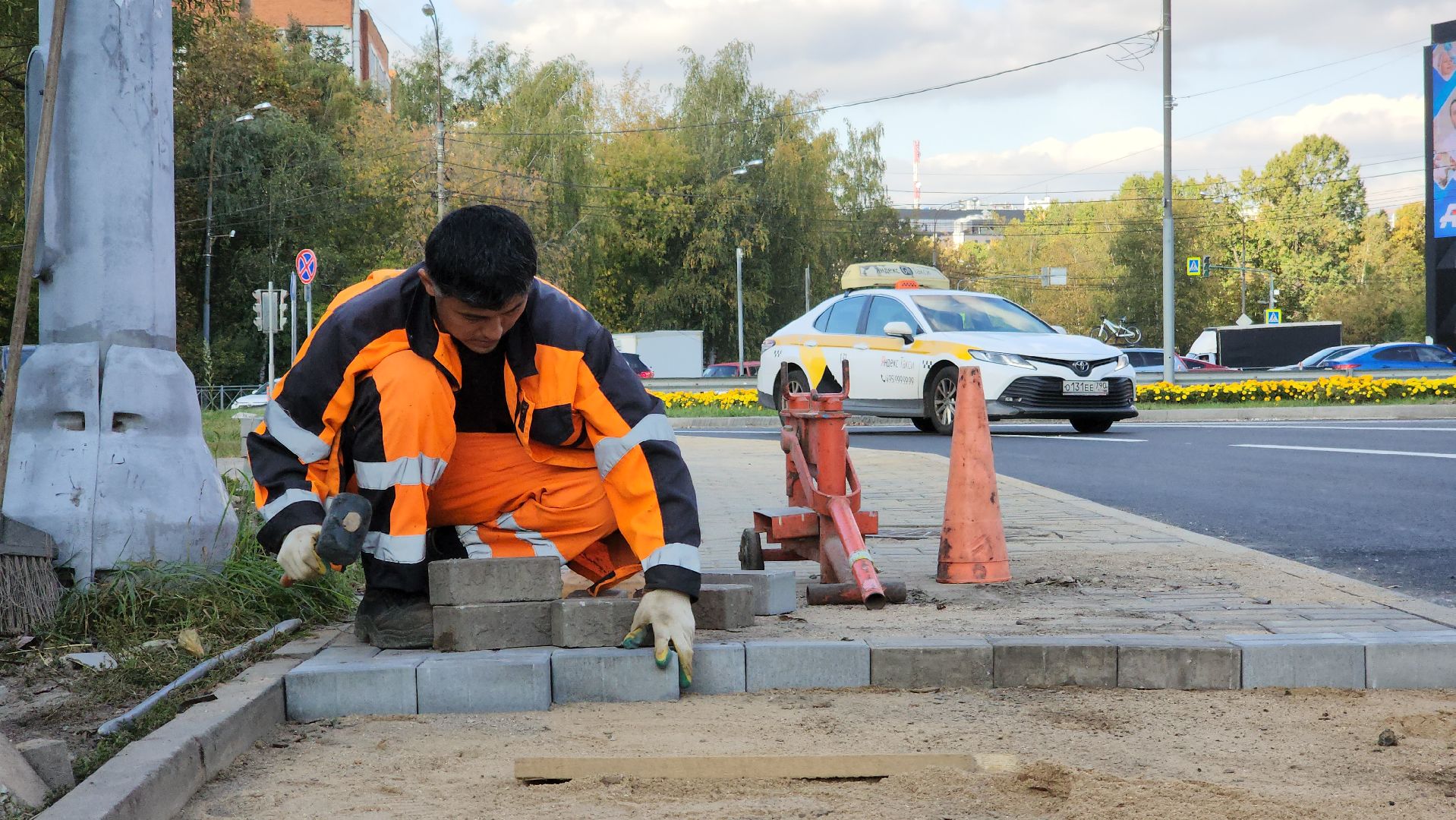 Одинцово, дороги, ремонт, бордюр, Благоустройство,