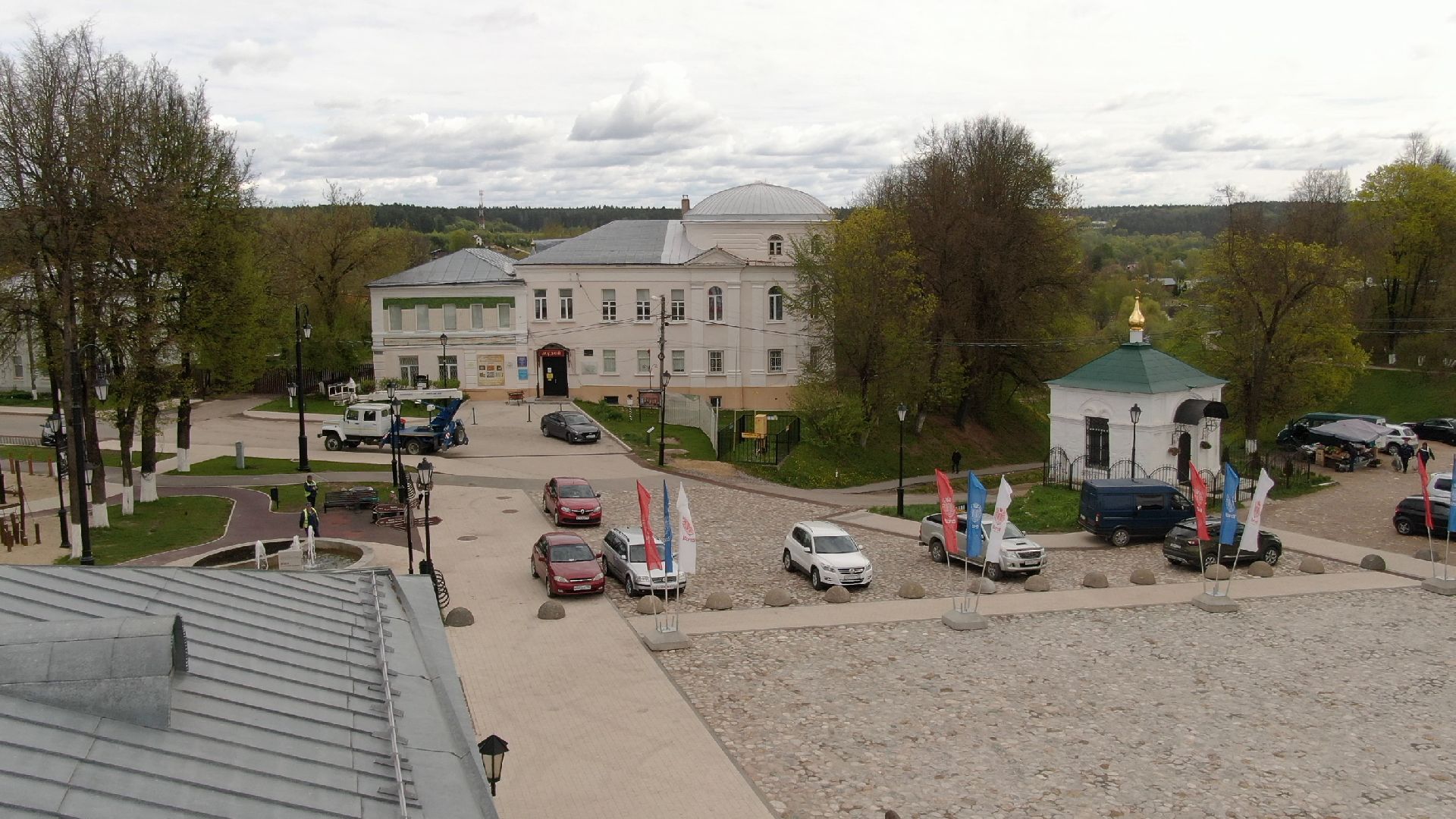 верея, памятник, церкви, наро-фоминск,видео с коптера,