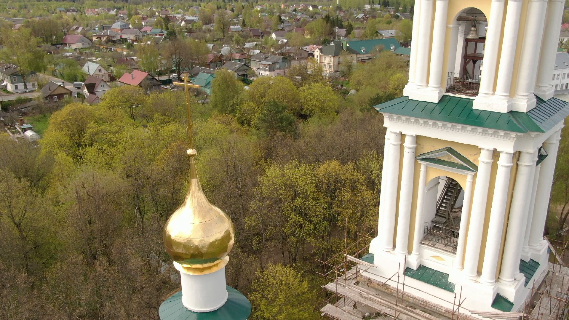 верея, памятник, церкви, наро-фоминск,видео с коптера,