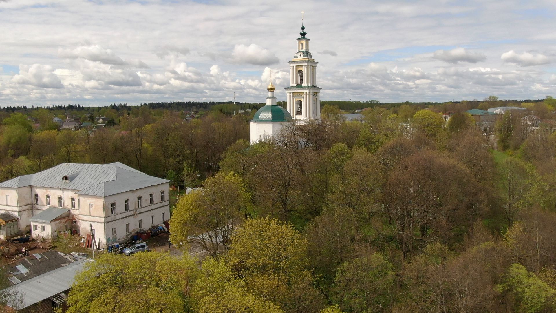 верея, памятник, церкви, наро-фоминск,видео с коптера,