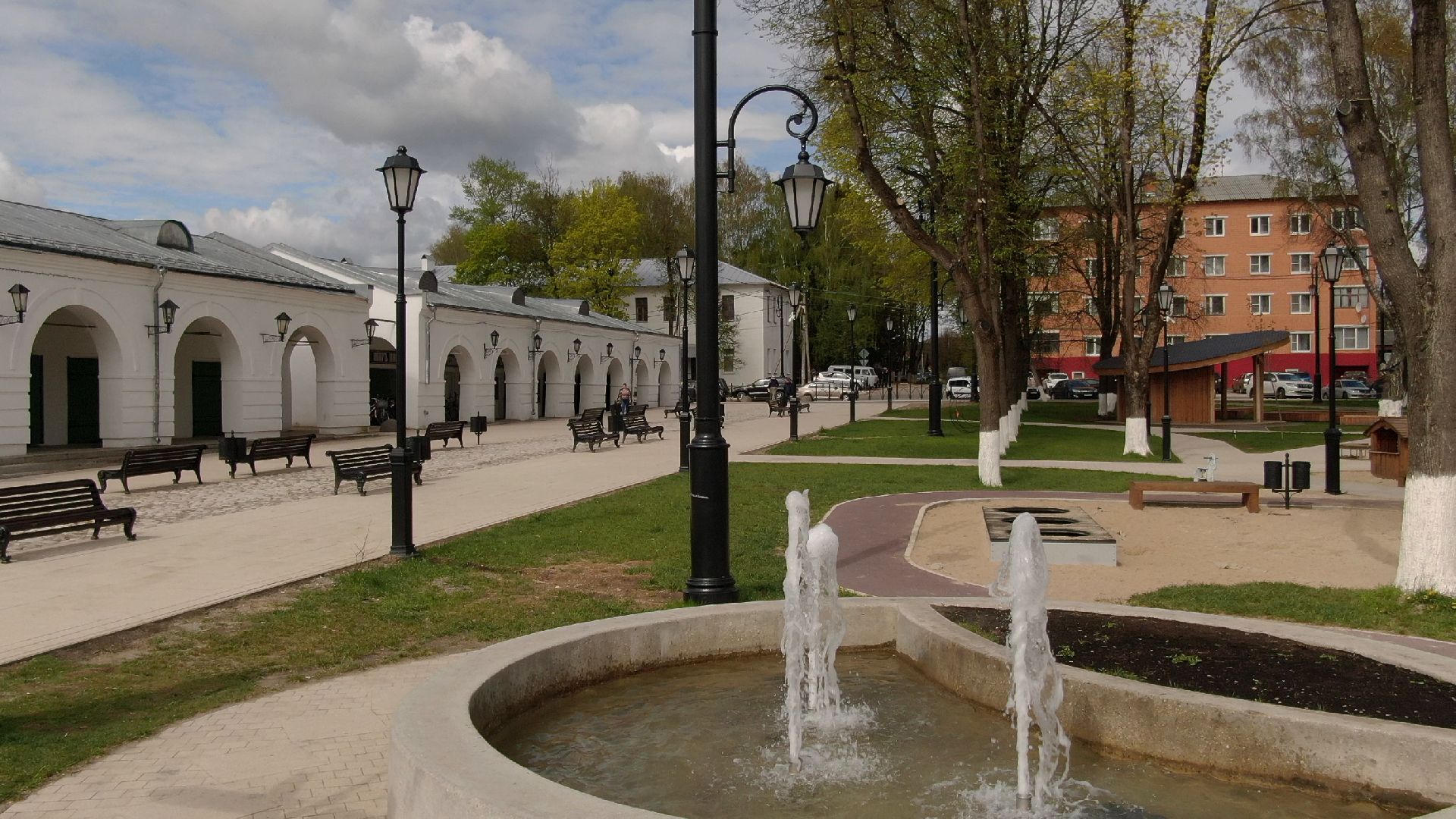 верея, площадь, наро-фоминск,видео с коптера,