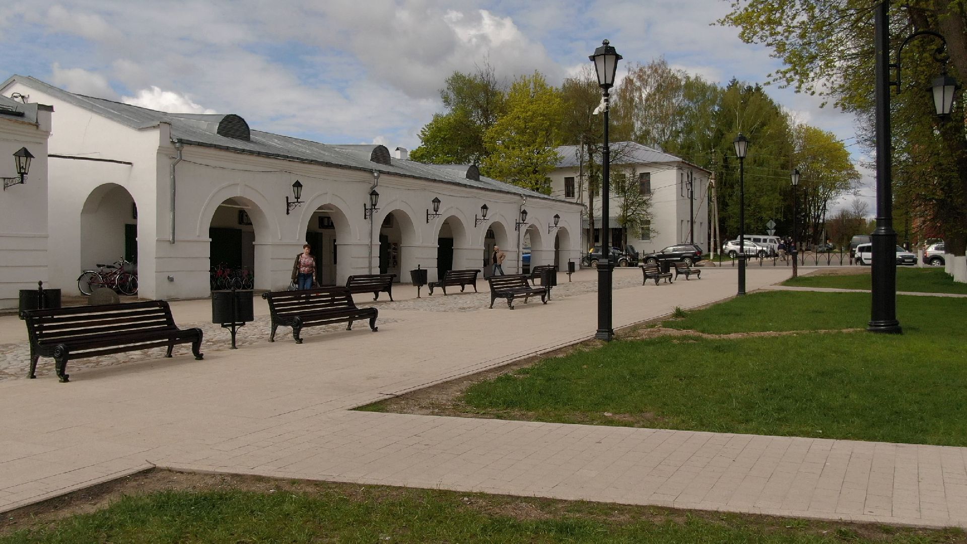 верея, площадь, наро-фоминск,видео с коптера,