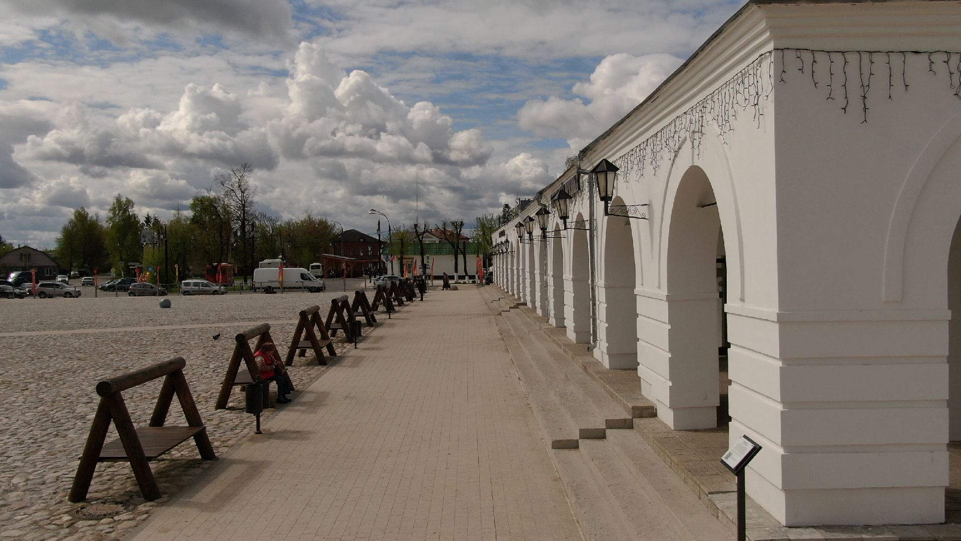 верея, площадь, наро-фоминск,видео с коптера,