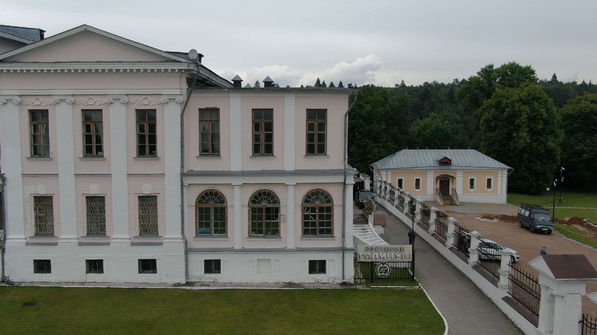 дубровицы, подольск, церковь,видео с коптера,