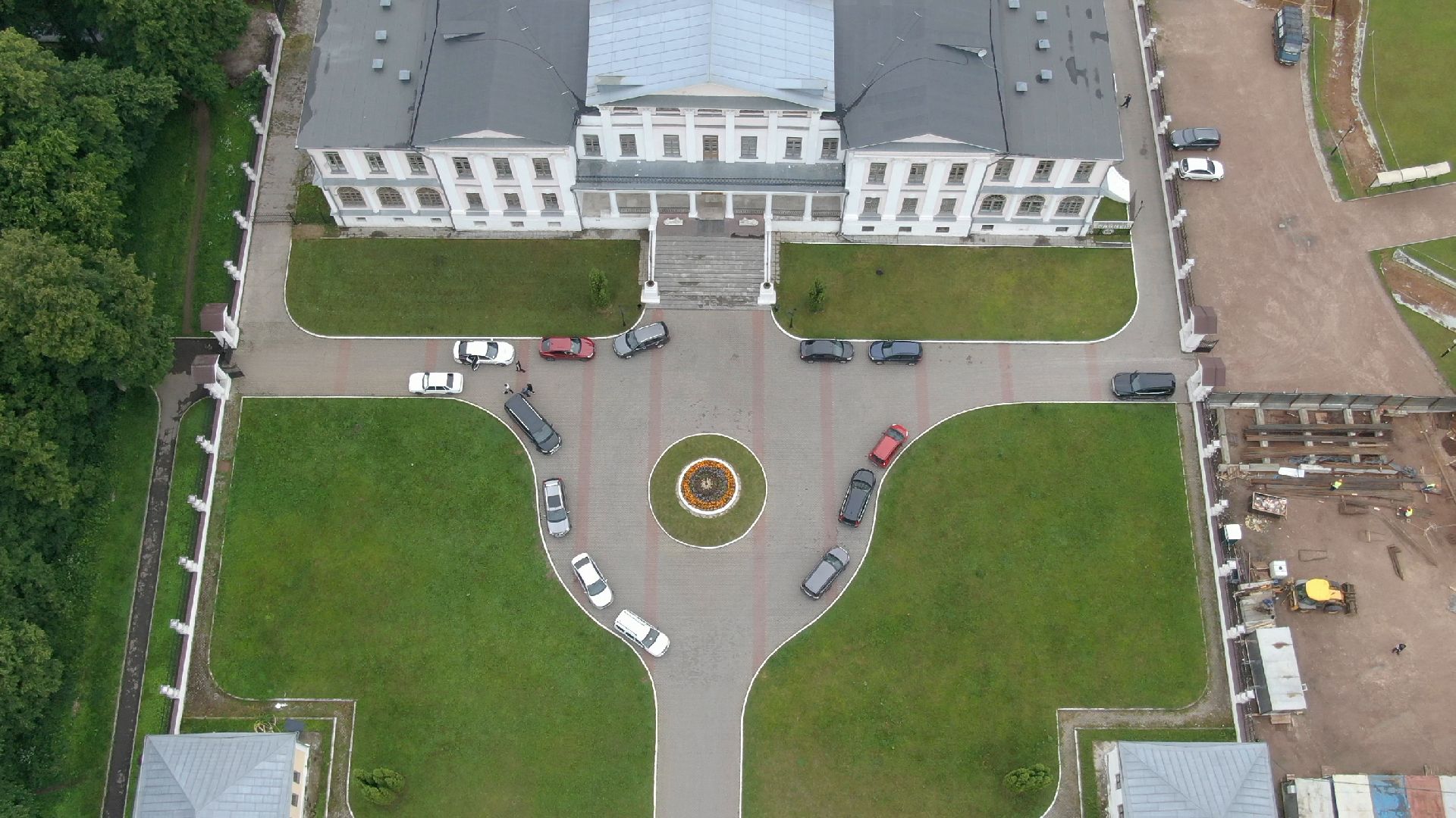 дубровицы, подольск, церковь,видео с коптера,