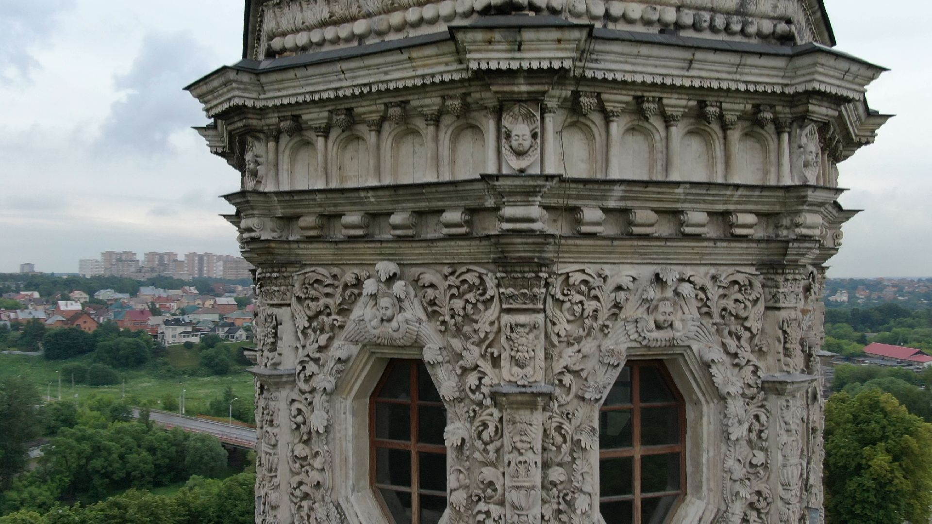 дубровицы, подольск, церковь,видео с коптера,