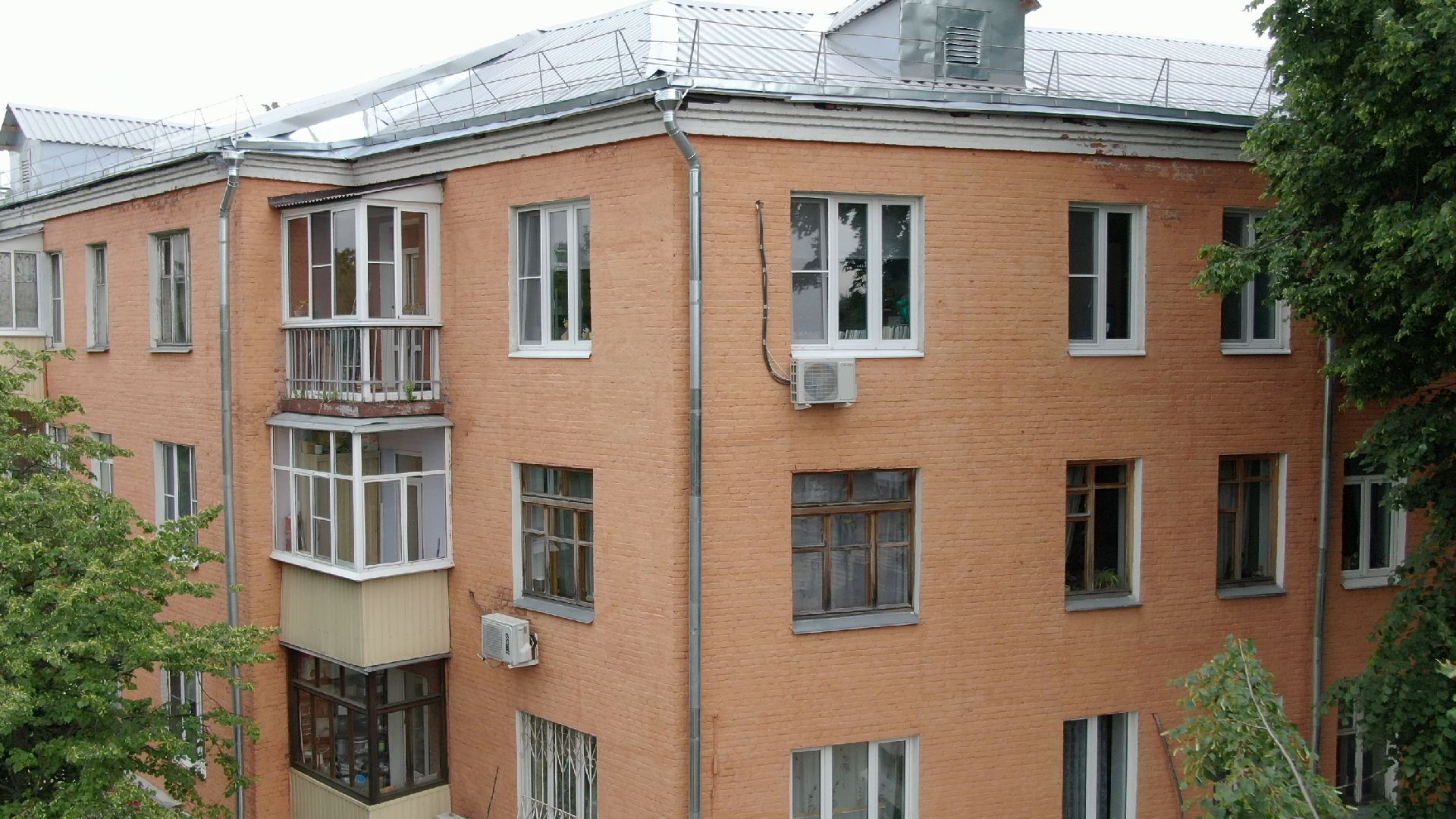 дом культуры, подольск,видео с коптера,