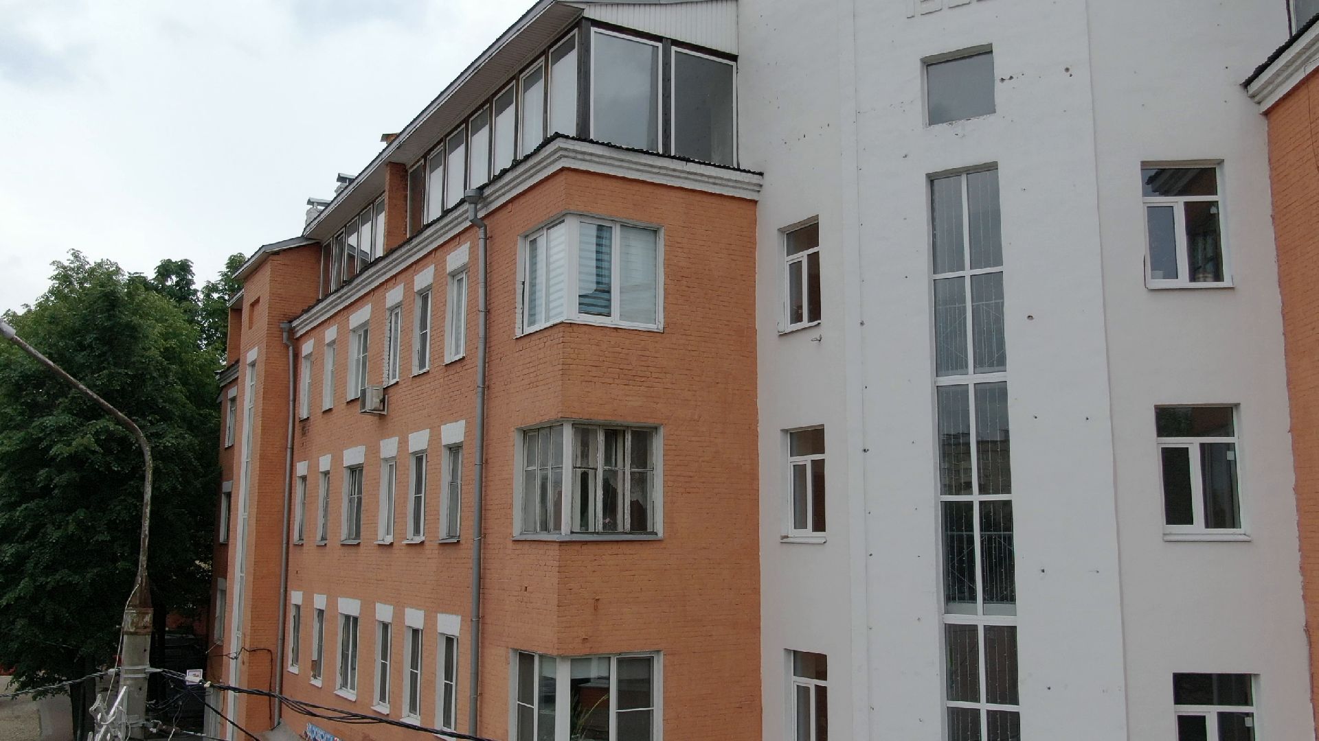 дом культуры, подольск,видео с коптера,