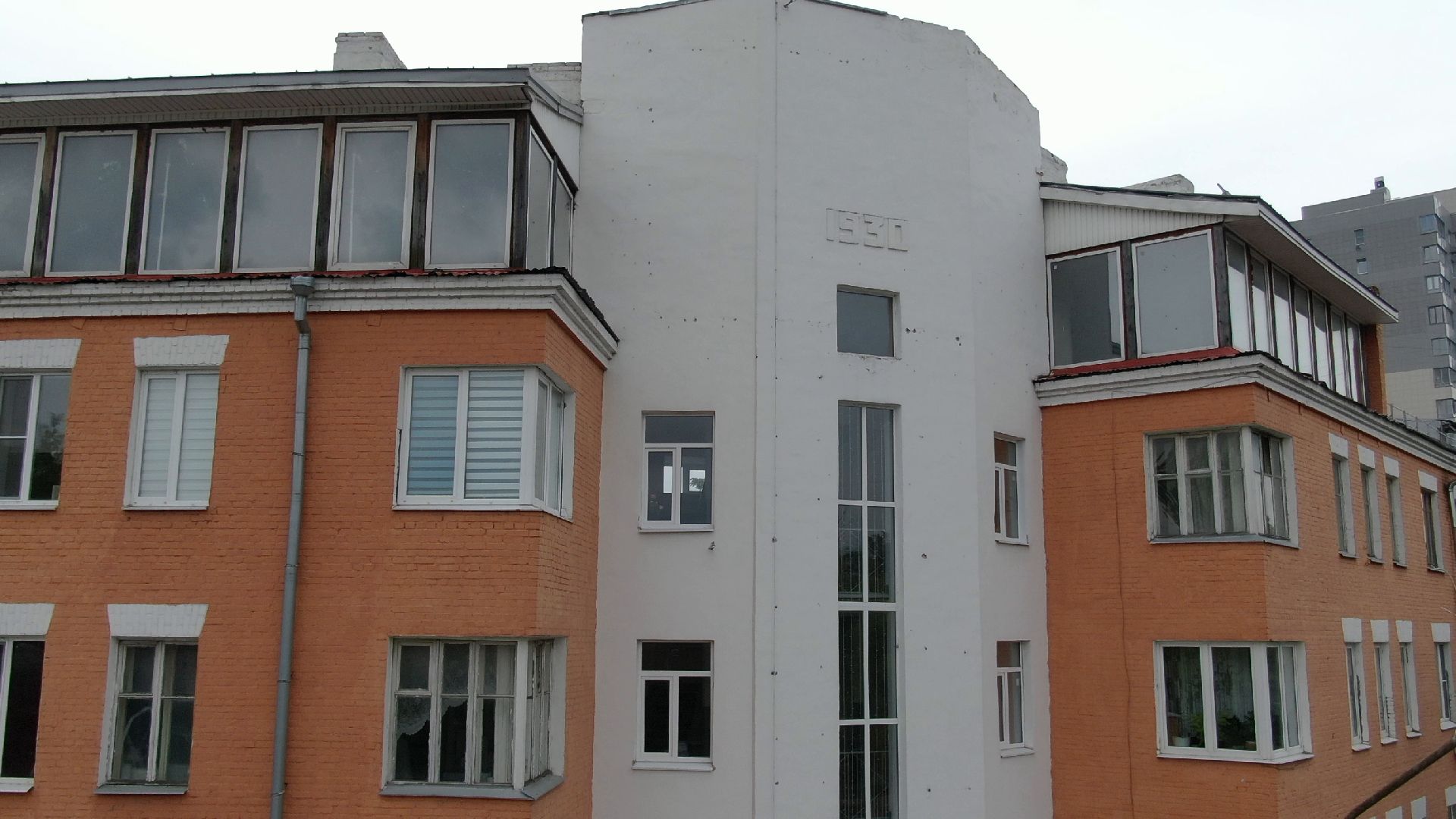 дом культуры, подольск,видео с коптера,