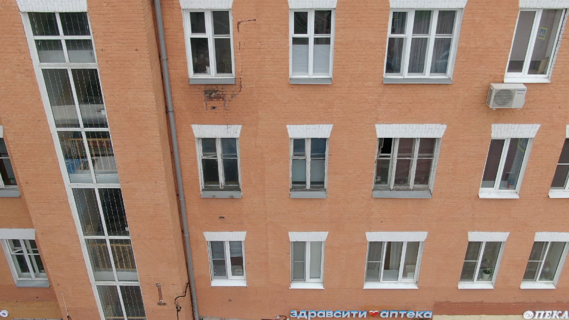 дом культуры, подольск,видео с коптера,