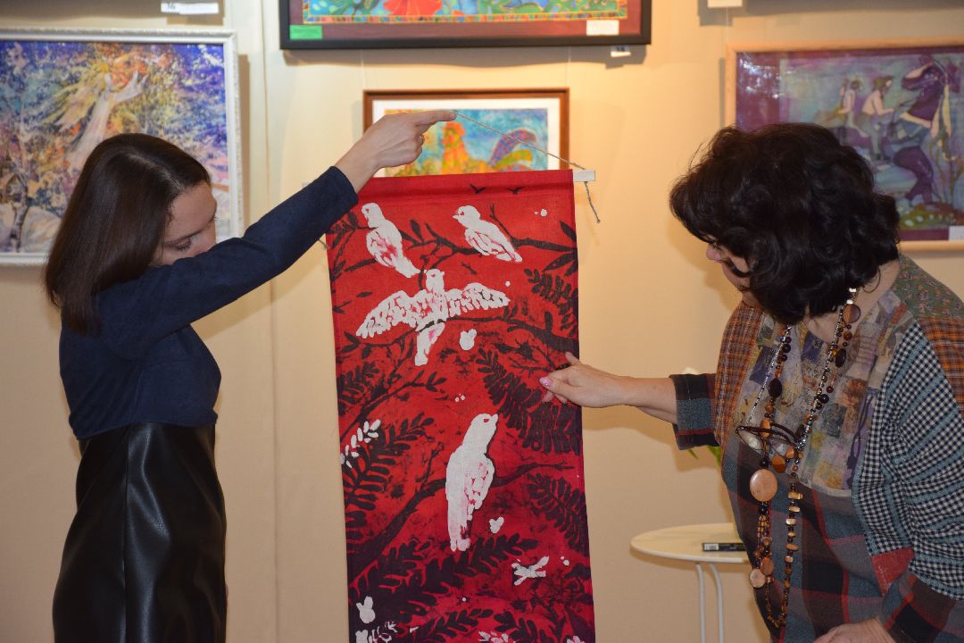 Павловский Посад, платки, дети, Роспись, ткани, Павловопосадская платочная мануфактура, Елена Жукова