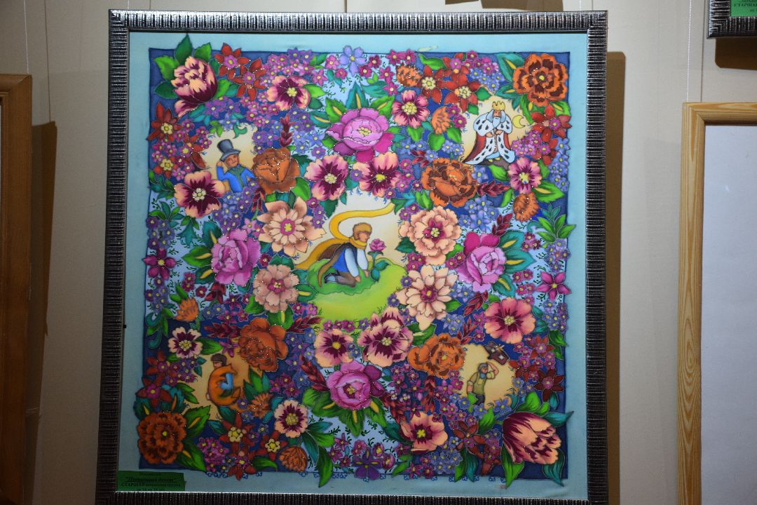 Павловский Посад, платки, дети, Роспись, ткани, Павловопосадская платочная мануфактура, Елена Жукова