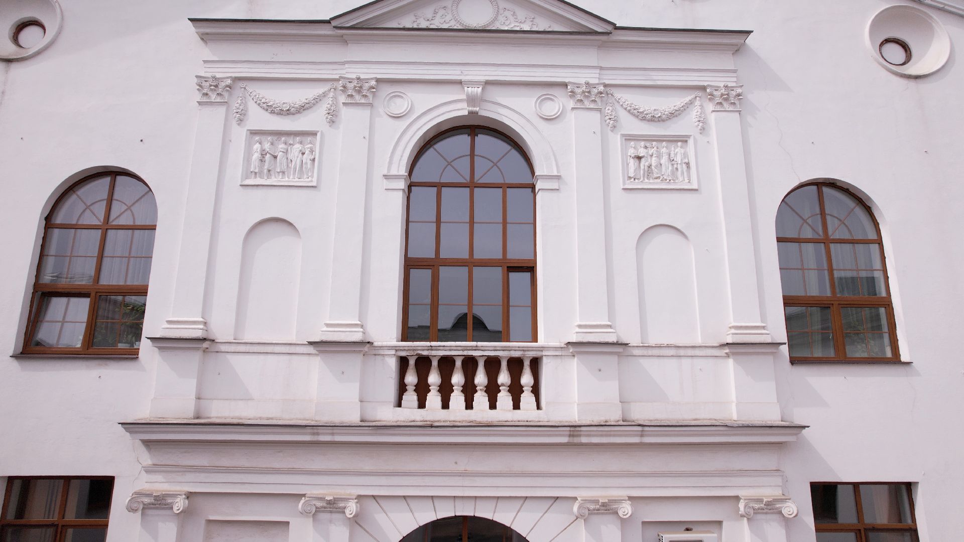 дом культуры, воскресенк,видео с коптера,