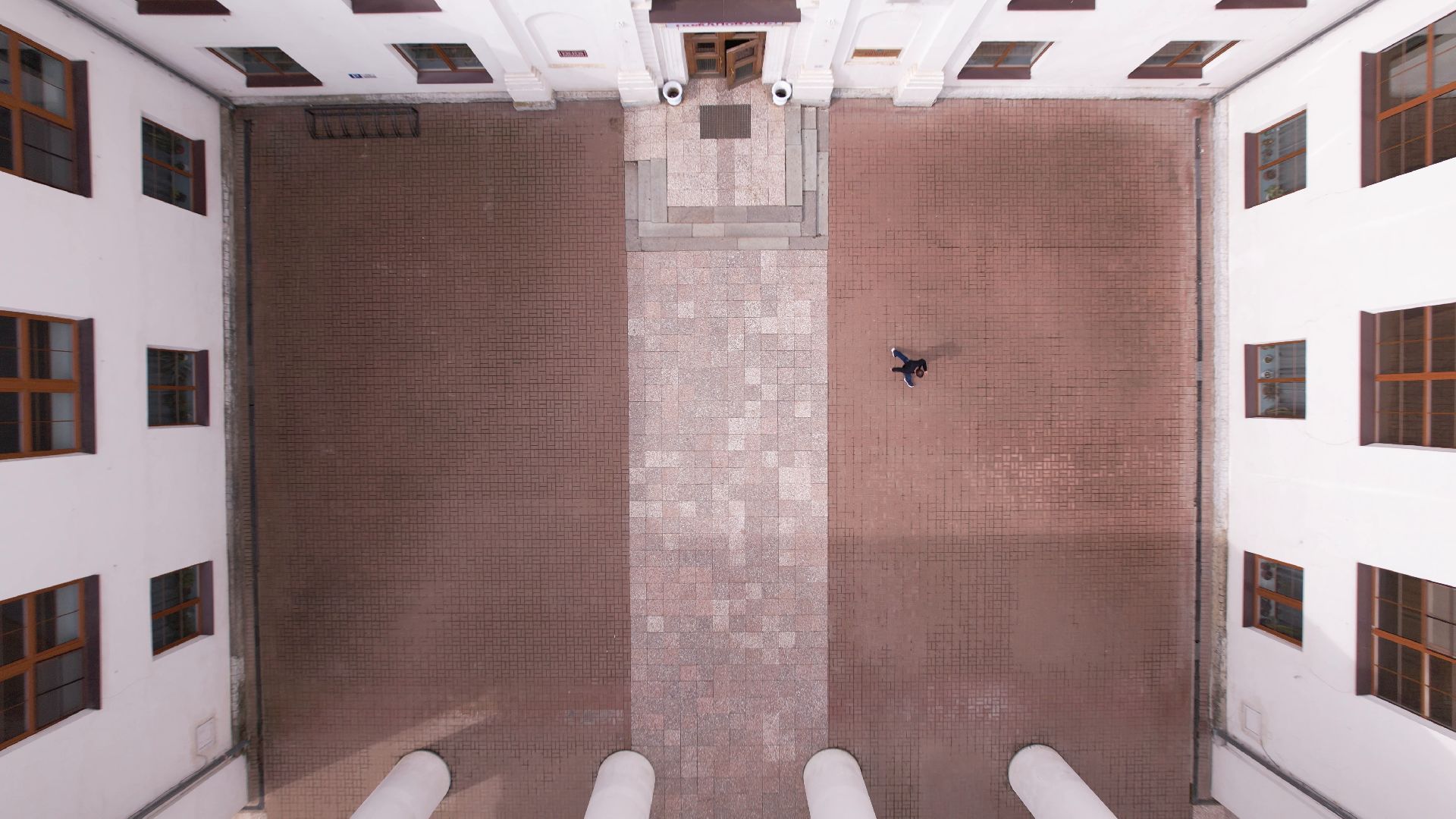 дом культуры, воскресенк,видео с коптера,