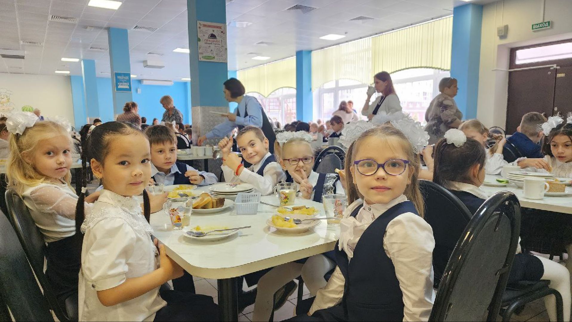 школа, школы Подмосковья, питание, питание в школе, Лосино-Петровский, дети,