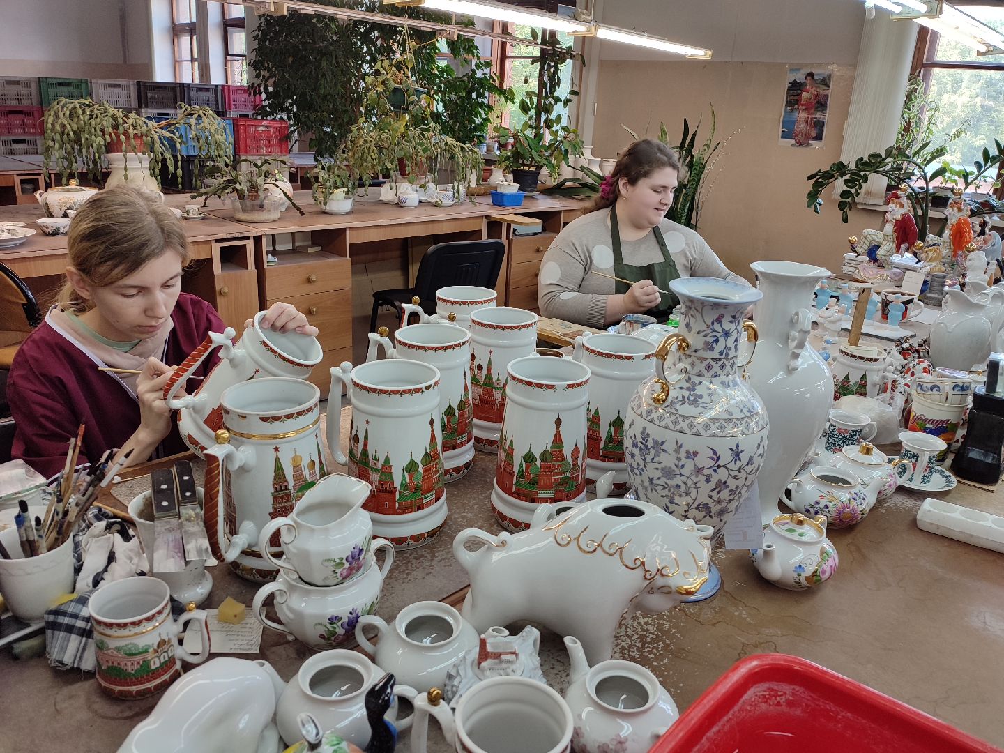 экскурсия, фарфорвербилки, талдом, росписьфарфора, завод, талдомскийокруг,