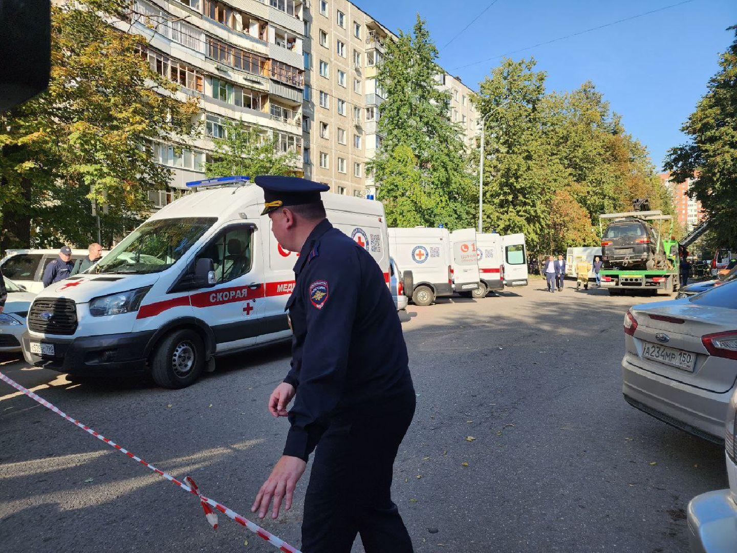 ЧП, Балашиха, газ,