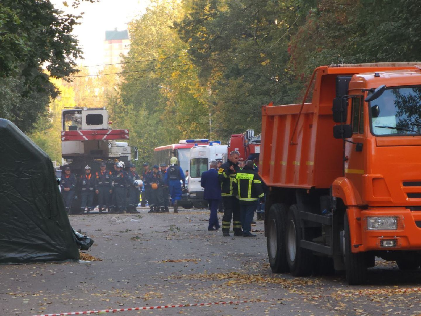 ЧП, Балашиха, взрыв газа,