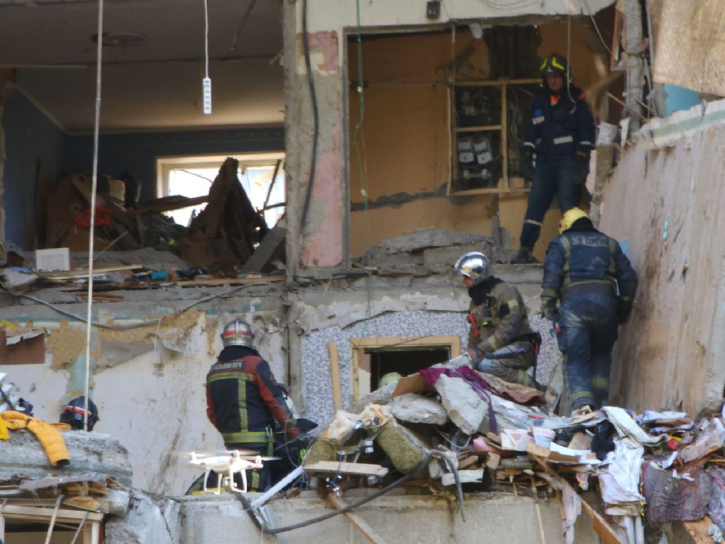 МЧС, спасатели, ЧП, взрыв газа, Балашиха, пожарные,