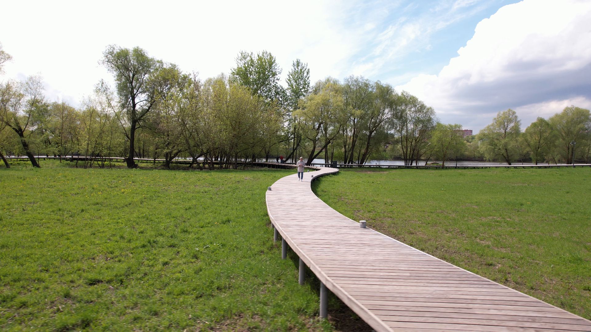 парк, кривякино, воскресенск,видео с коптера,