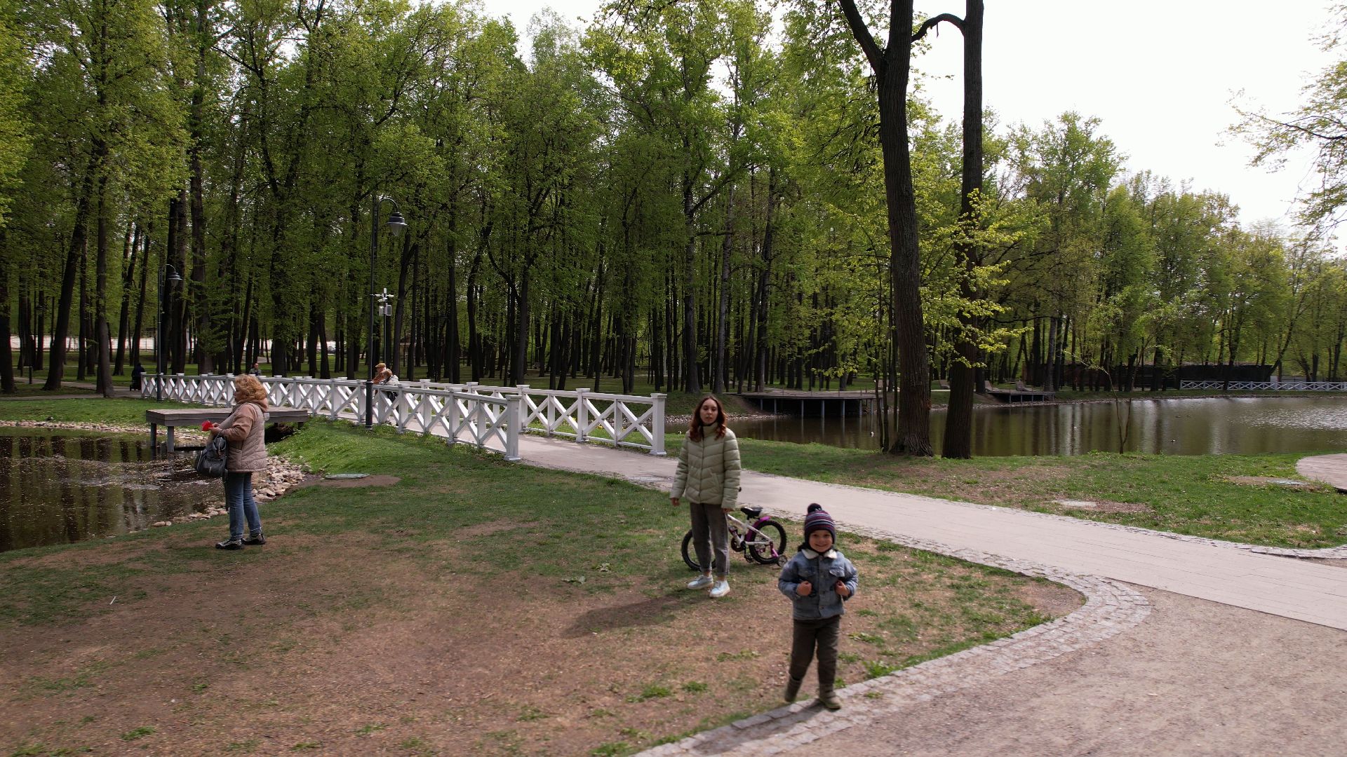 парк, кривякино, воскресенск,видео с коптера,