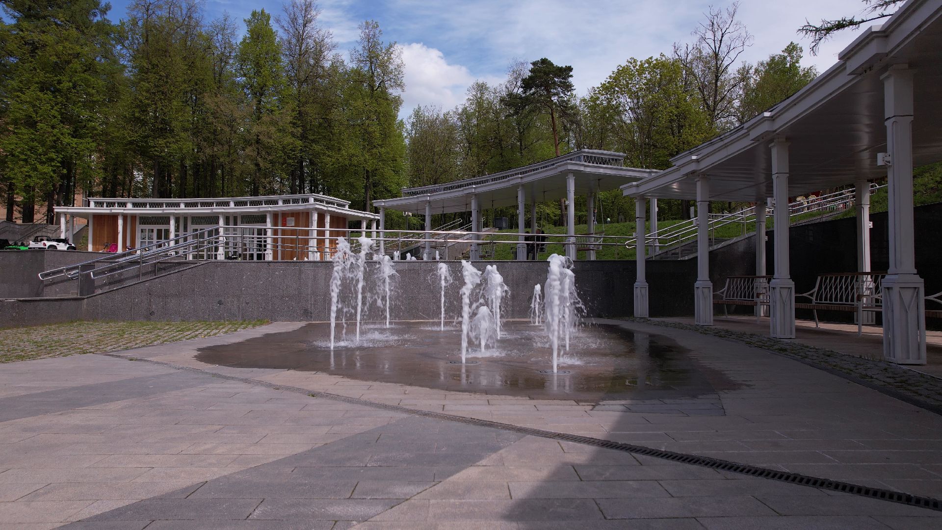 парк, кривякино, воскресенск,видео с коптера,