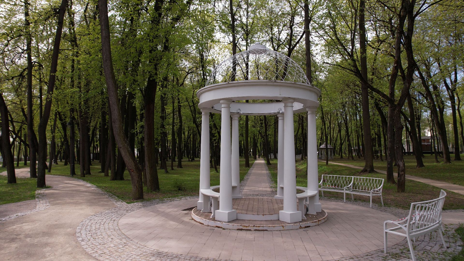 парк, кривякино, воскресенск,видео с коптера,