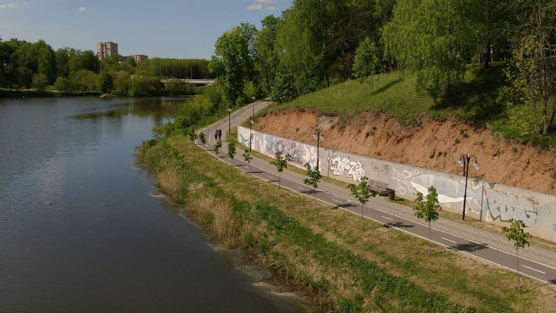 парк, сестрорецкий, клин,видео с коптера,