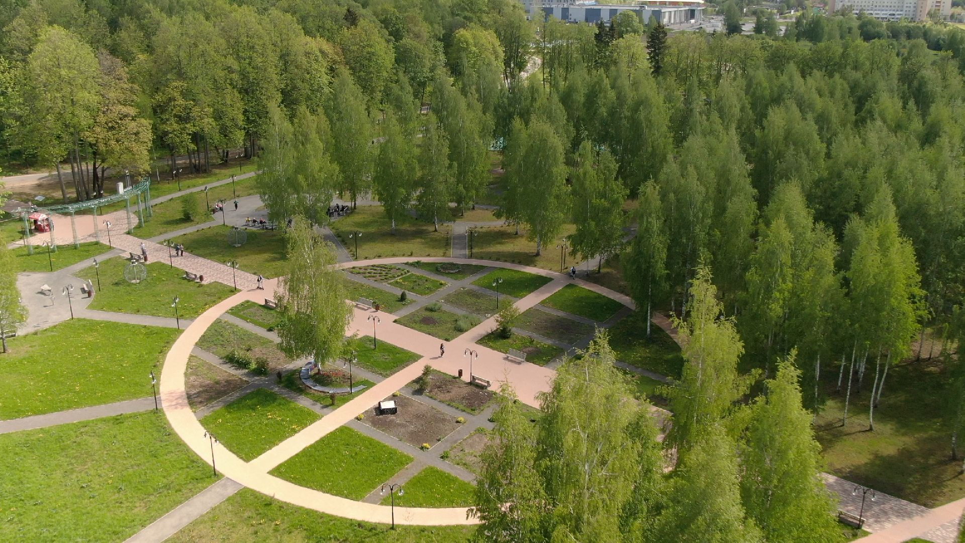 парк, сестрорецкий, клин,видео с коптера,