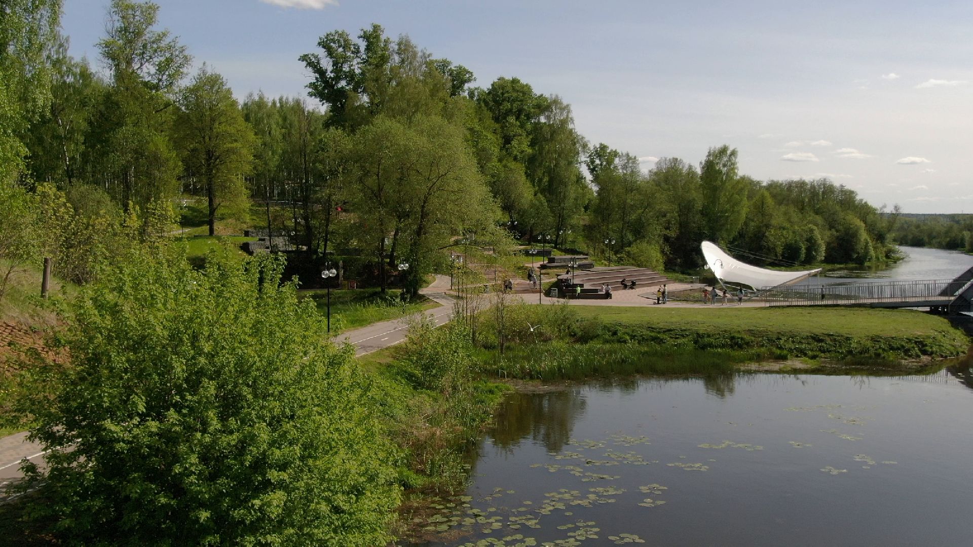 парк, сестрорецкий, клин,видео с коптера,