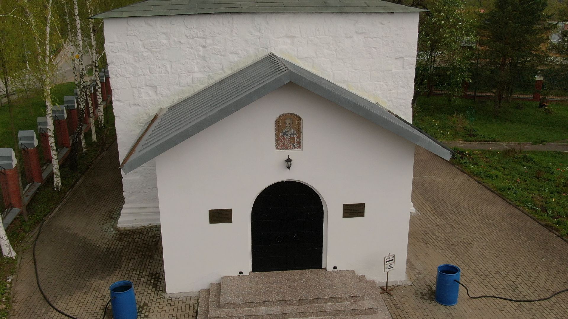 каменское, храм, наро-фоминск,видео с коптера,