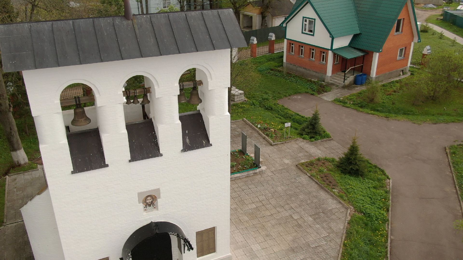 каменское, храм, наро-фоминск,видео с коптера,