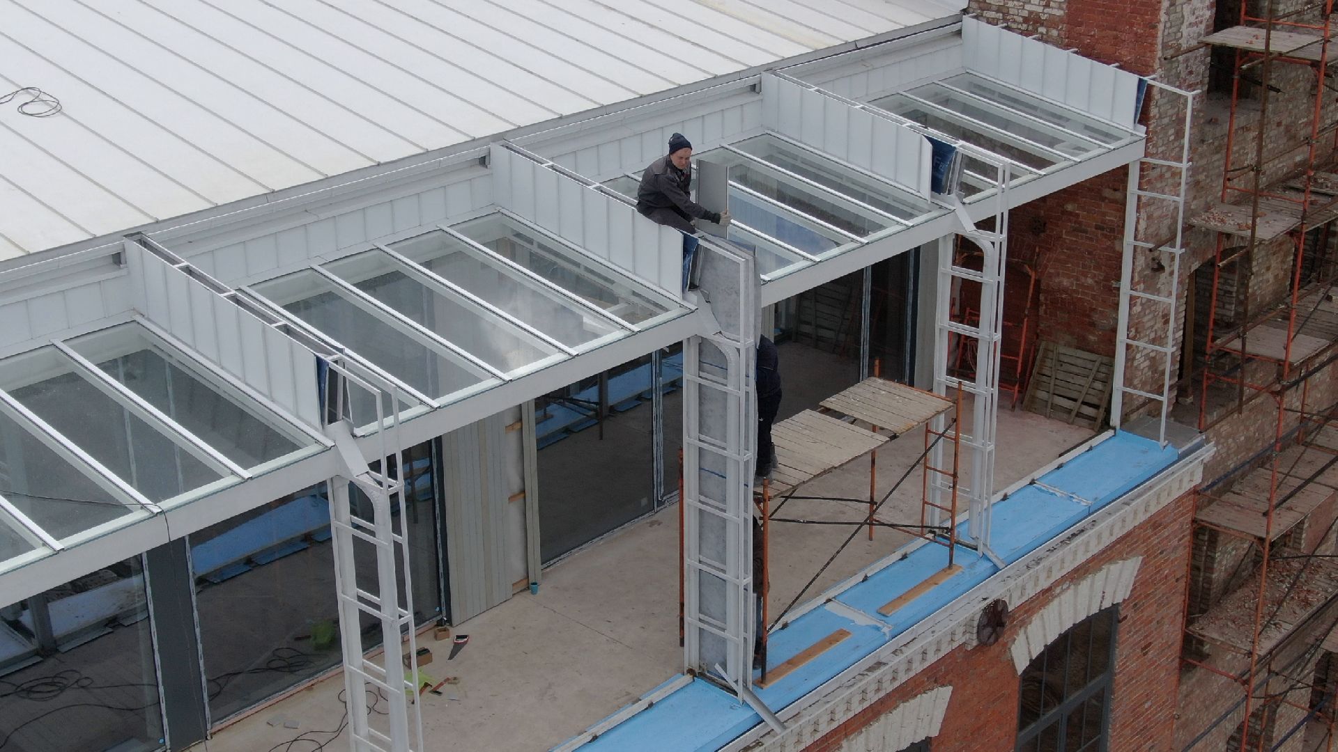 фабрика, наро-фоминск, строительство,видео с коптера,