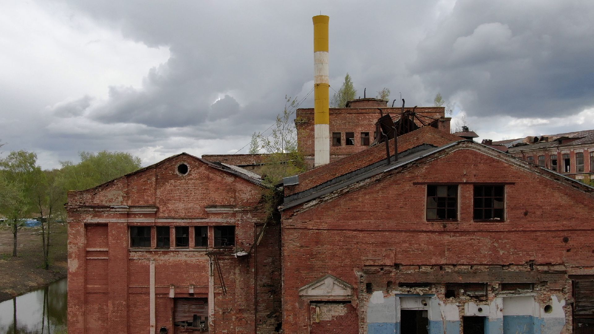 фабрика, наро-фоминск, строительство,видео с коптера,