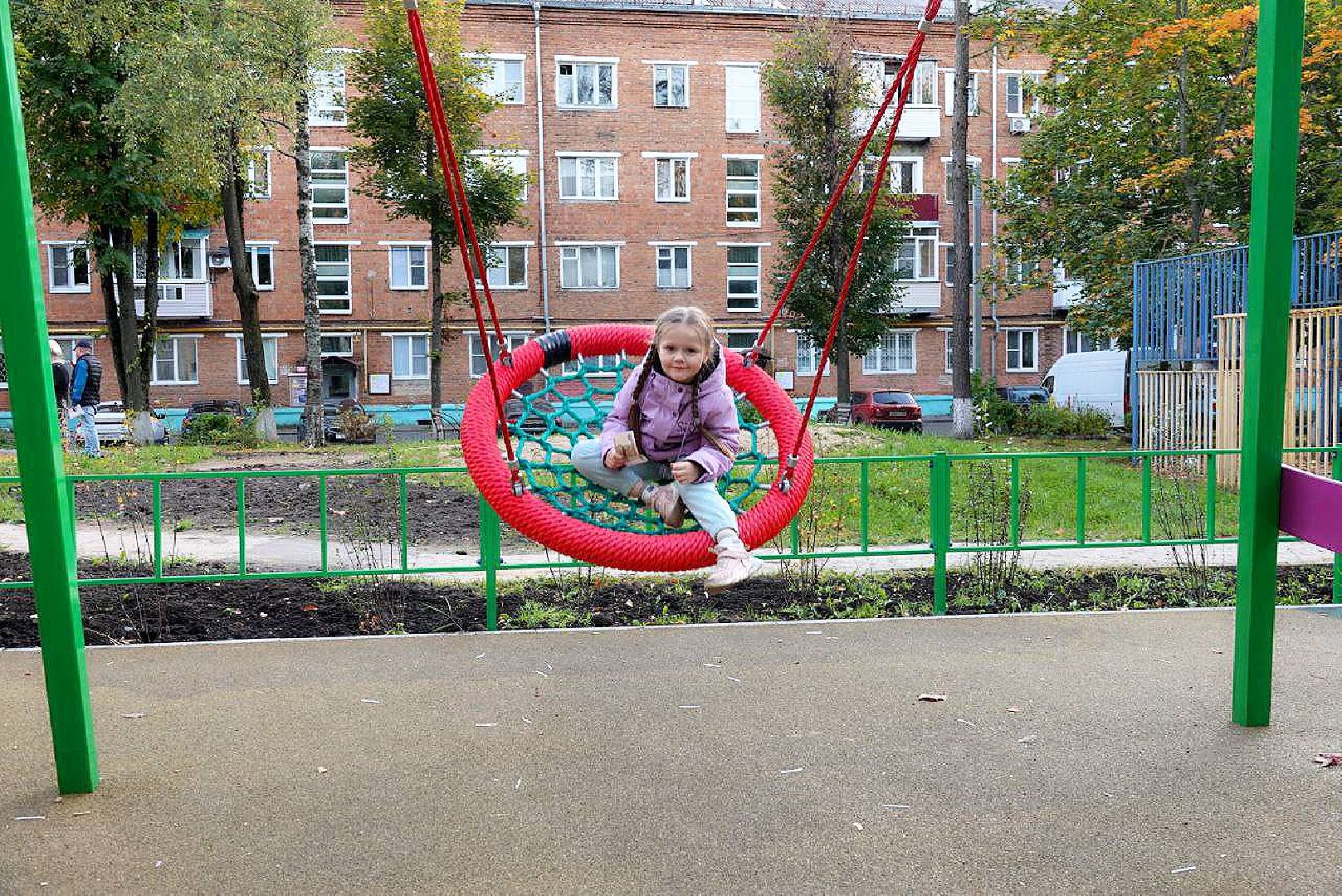 Сергиево-Посадский городской округ, Сергиев Посад, Детская площадка, Игровая зона, Дети, Благоустройство,