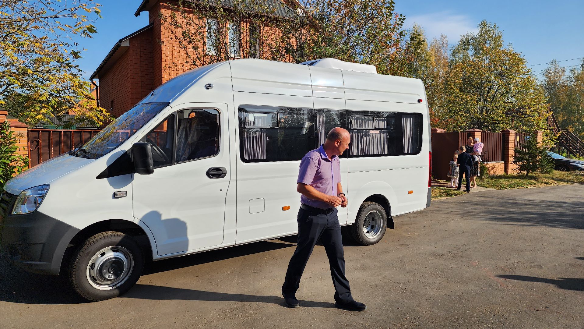 подмосковье, городской округ пушкинский, ивантеевка, Губернатор, многодетные семьи, подарок губернатора, Автомобиль,