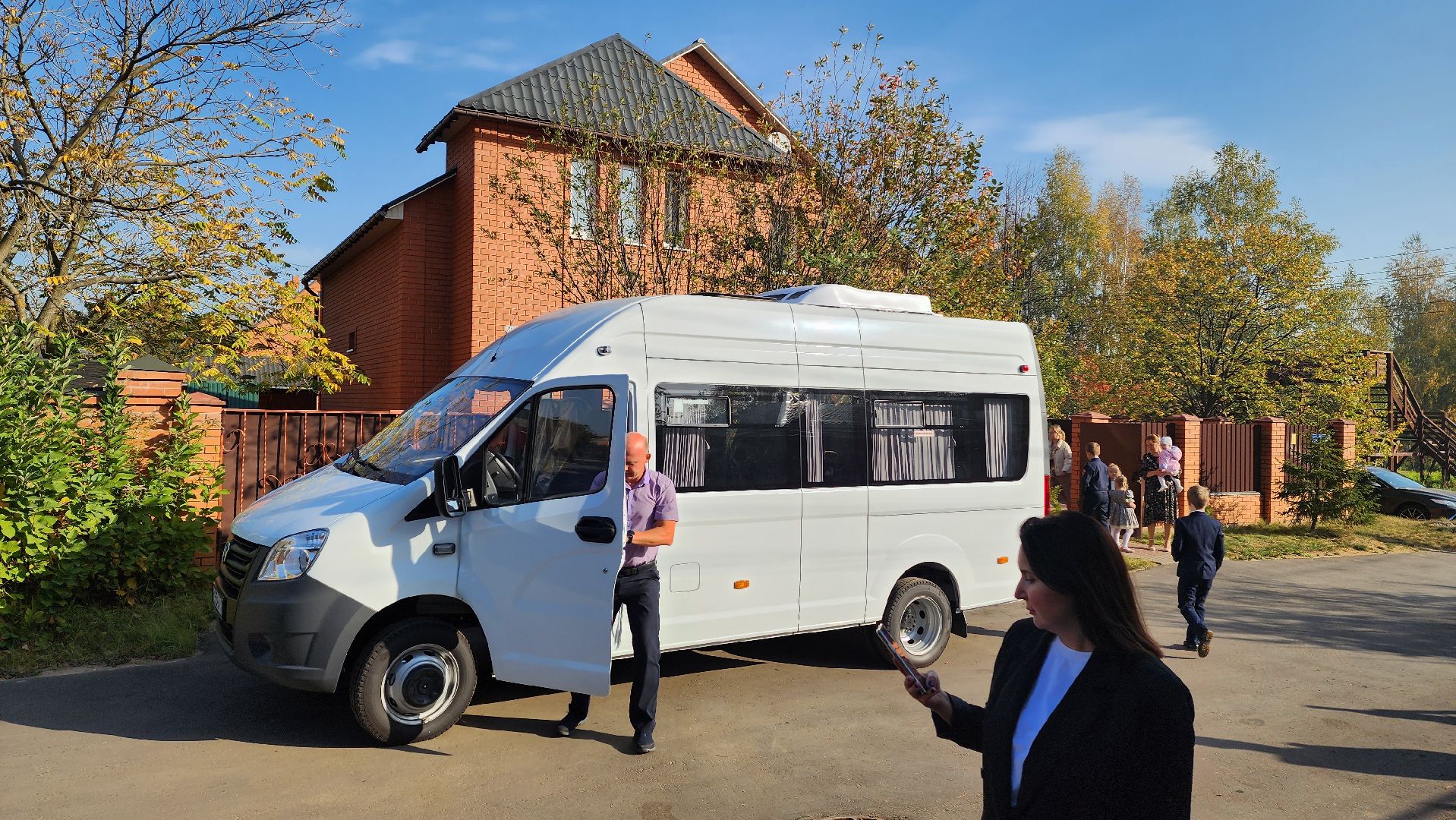 подмосковье, городской округ пушкинский, ивантеевка, Губернатор, многодетные семьи, подарок губернатора, Автомобиль,