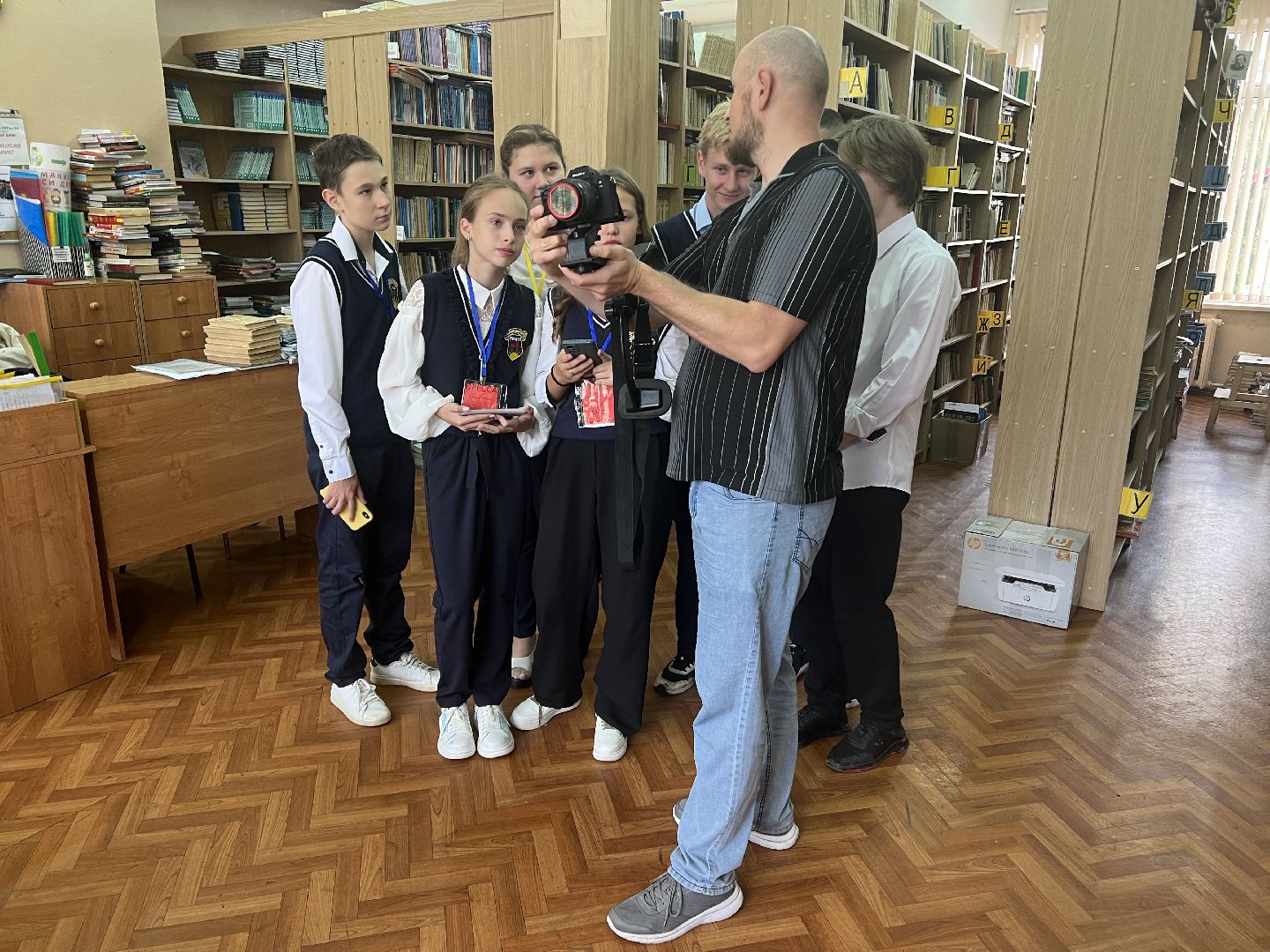 солнечногорск, школа, мастер-класс, Корреспондент, Оператор,