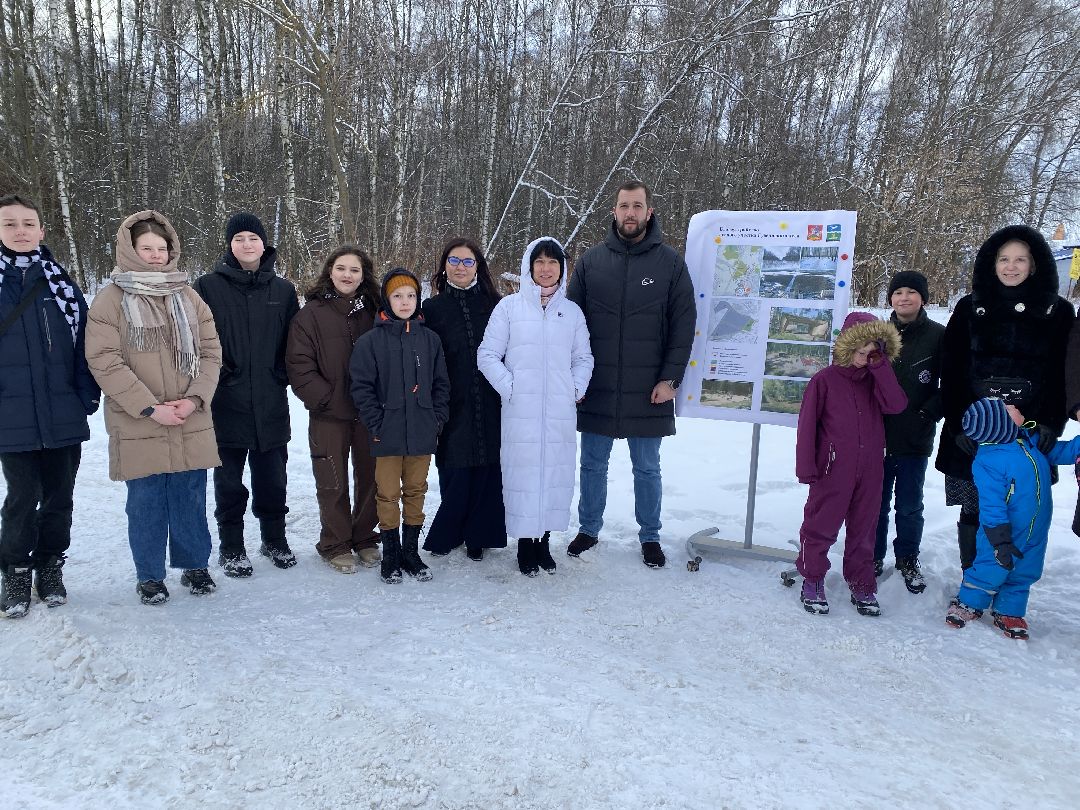 Благоустройство, Чехов, школьник, лес