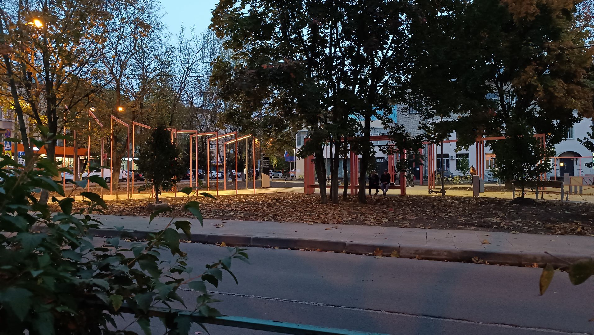 лобня, сквер, благоуйстройство,