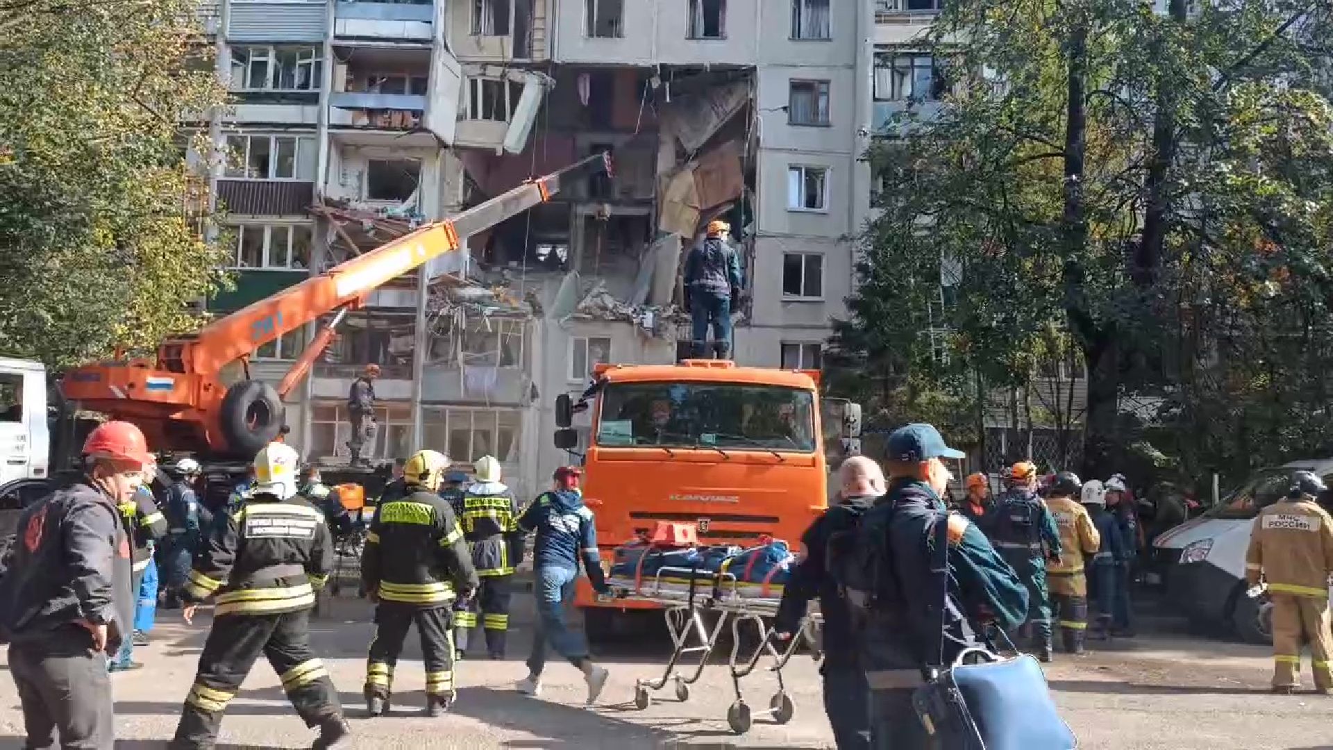 Балашиха, ЧП, губернатор, андрей воробьёв, взрыв, взрыв газа, завалы, обрушение, жертвы,
