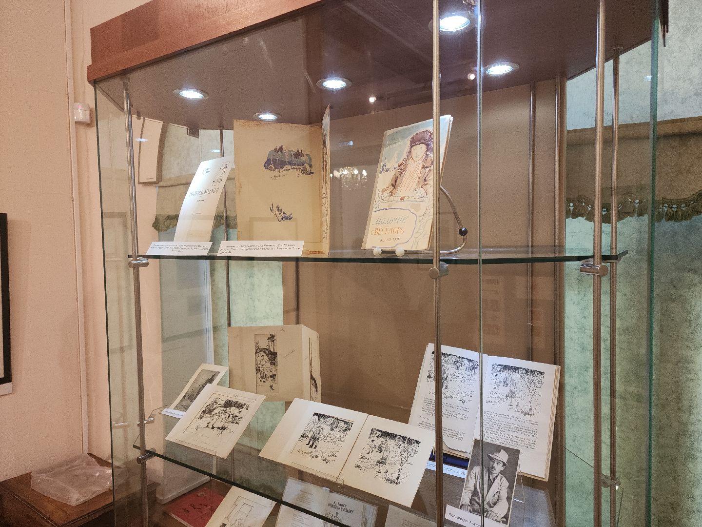 Кашира, краеведческий музей, выставка, Анатолий Борисов, художник, иллюстратор,