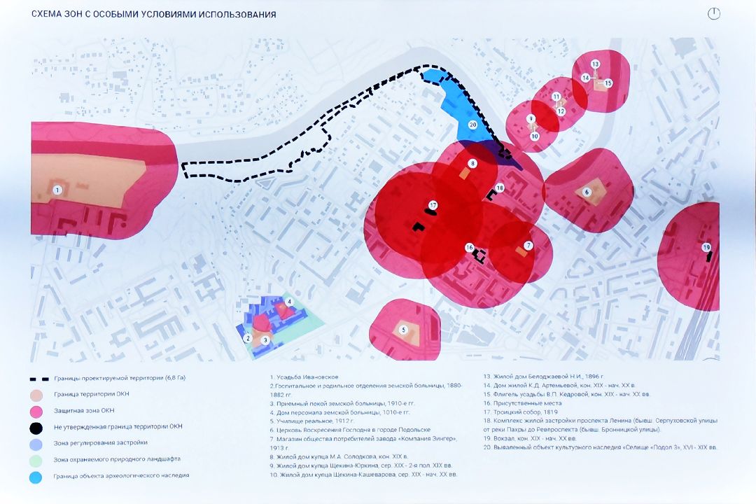 Подольск Пахра набережная благоустройство