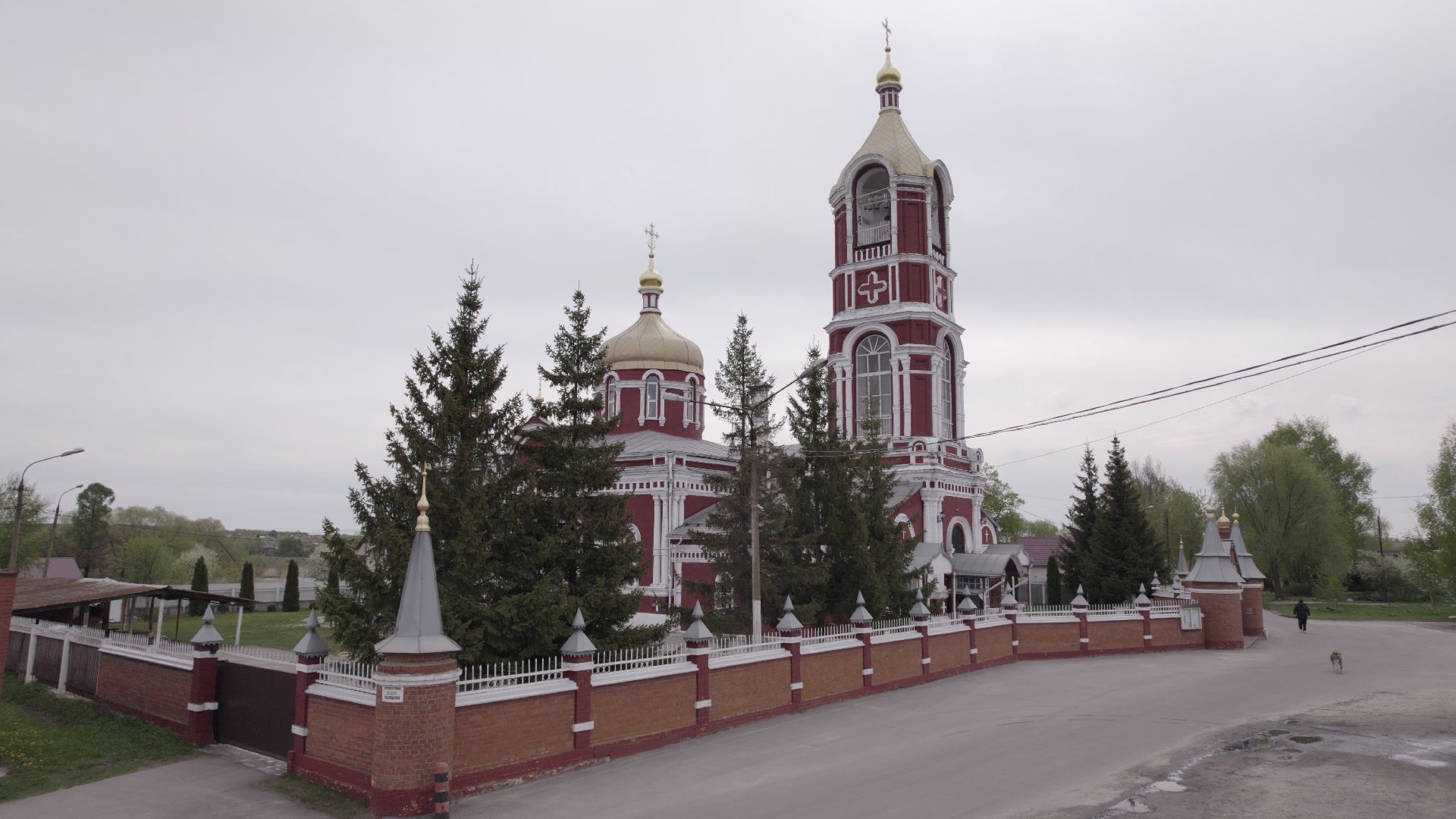 воскресенск, церковь, храм,видео с коптера,