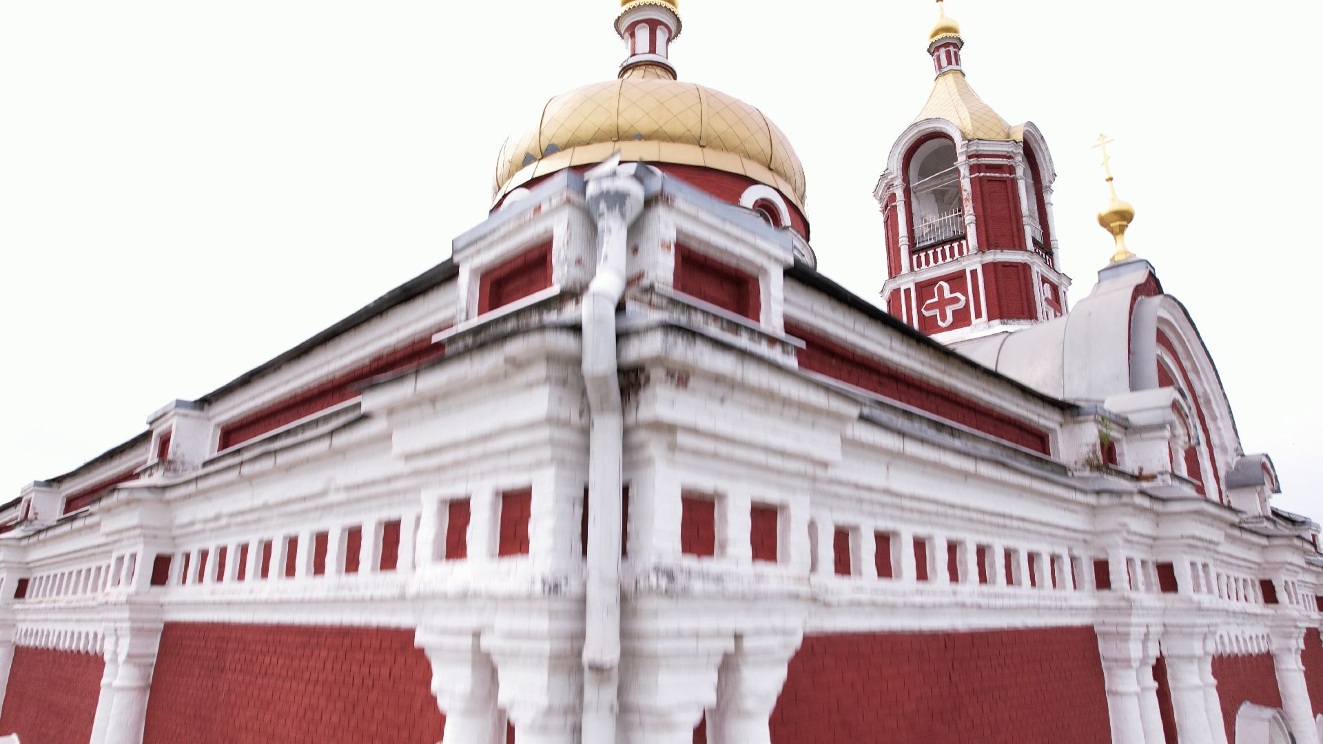 воскресенск, церковь, храм,видео с коптера,