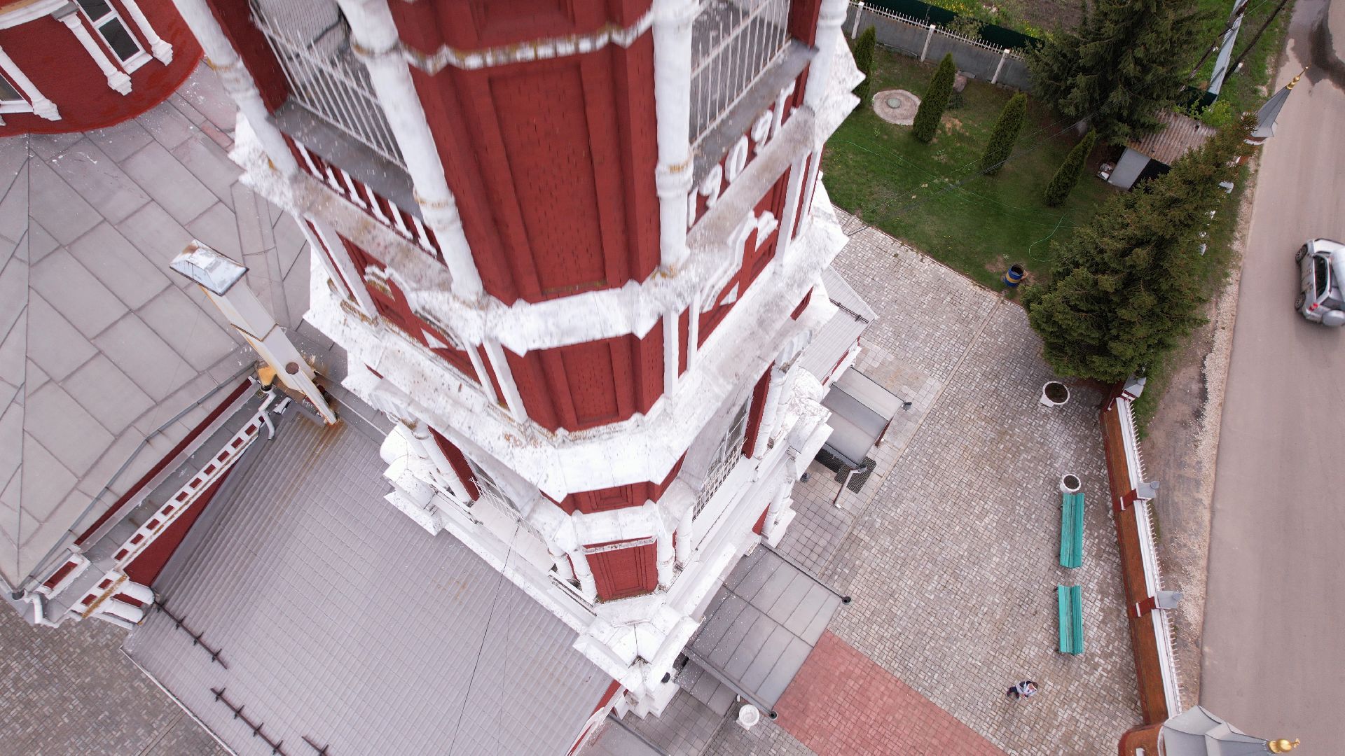 воскресенск, церковь, храм,видео с коптера,