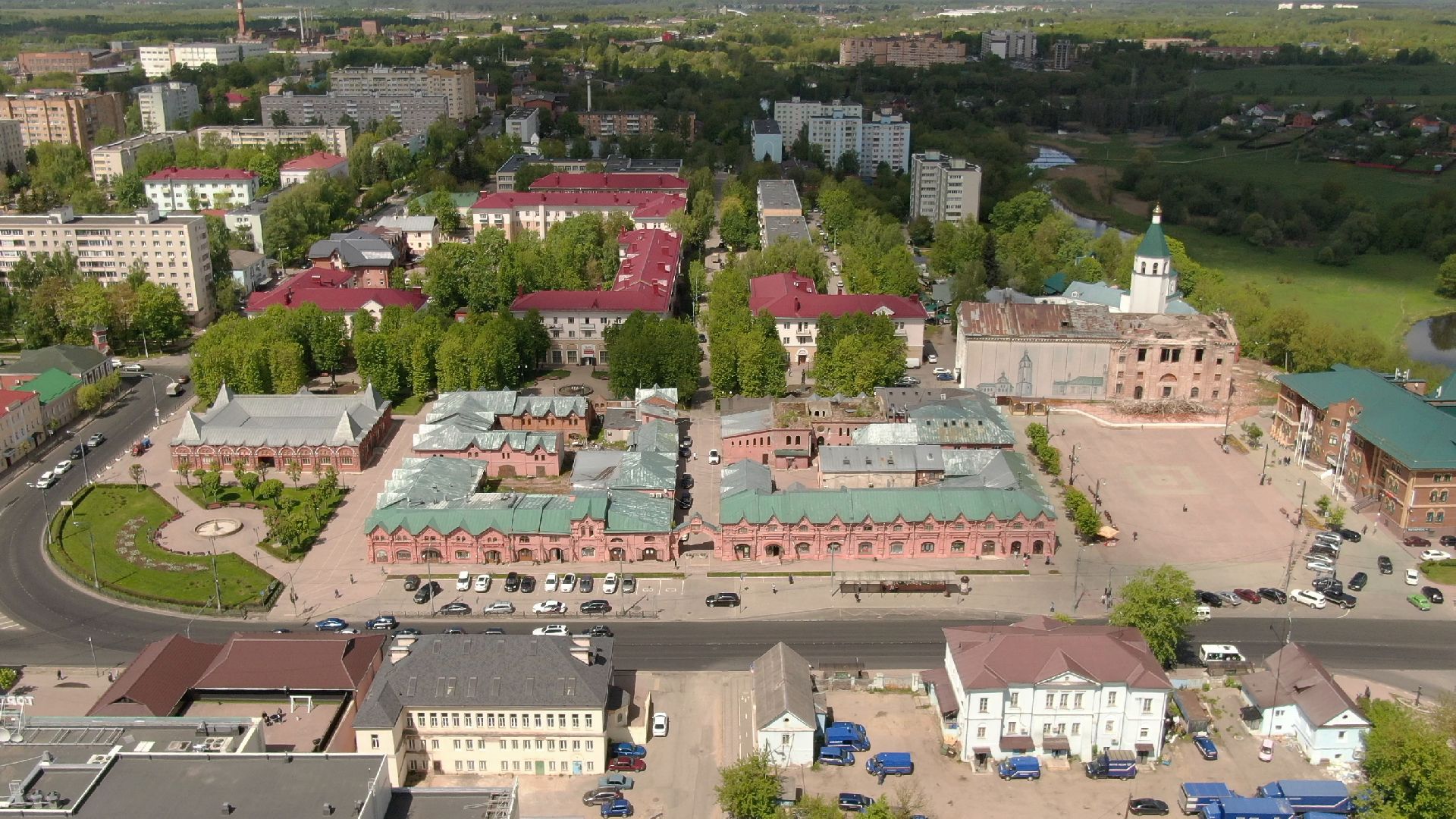 клин, рыдя, торговля,видео с коптера,