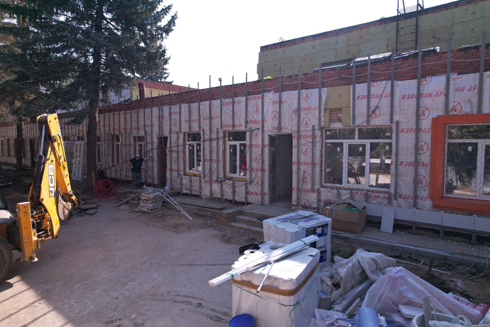 одинцово, сад, дети,видео с коптера,